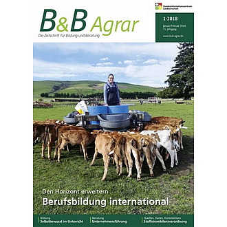 Cover der Zeitschrift B&B Agrar