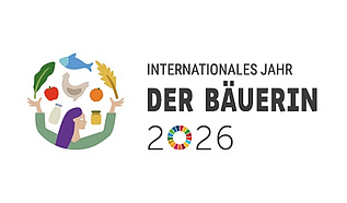 Logo des Internationalen Jahrs der Bäuerin