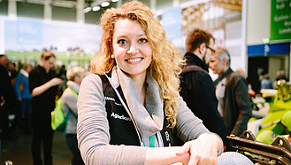 Portraitfoto einer Landwirtin