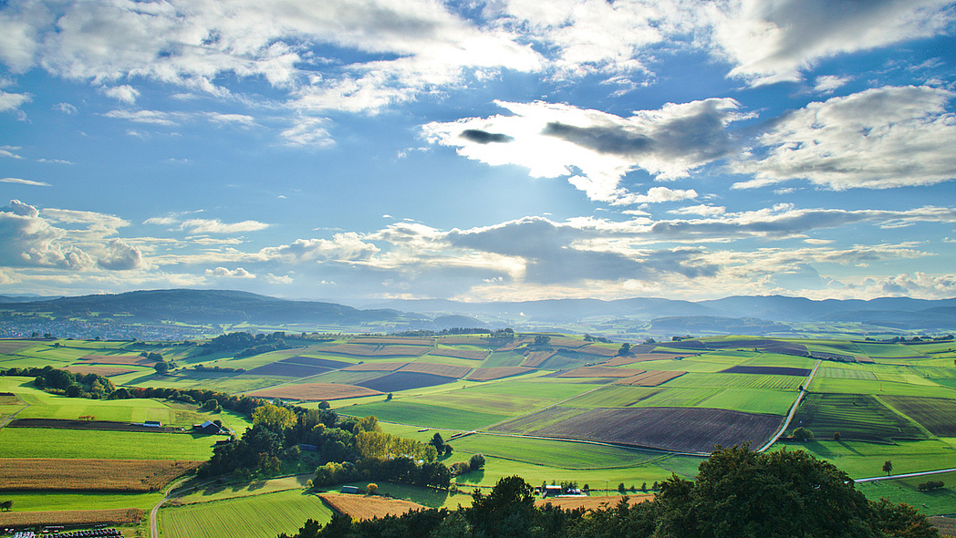 Ausblick von Burg Mellnau