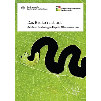 Cover des Pockets "Das Risiko reist mit - Gefahren durch eingeschleppte Pflanzenseuchen"